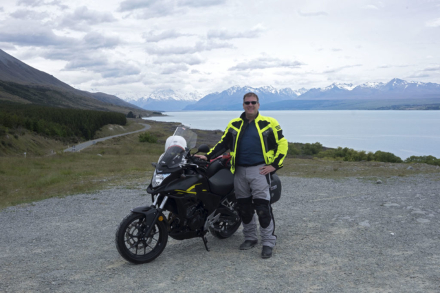 By Lake Pukaki. Weather did not cooperate
