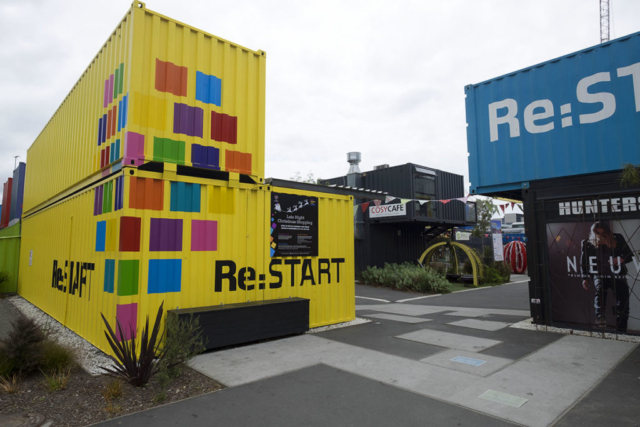 Re:Start mall uses containers as stores